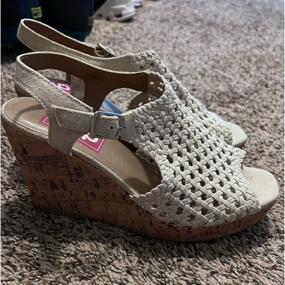 Pop wedges size 8.5. Worn once.